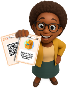 QUESTFY Alphabet Theme - Educational letter learning treasure hunt for preschoolers