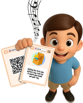 QUESTFY Standard Theme - Classic treasure hunt adventure for ages 4-6